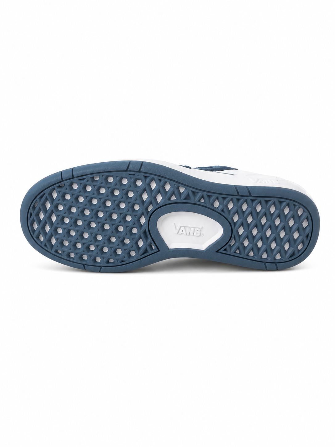 Vans Lowland ComfyCush – Enfant – Blanc / Bleu