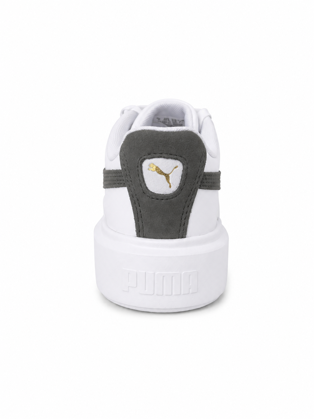 Puma Oslo Maja Archive en cuir – Femme – Blanc / Kaki