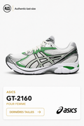 ASICS SportStyle GT-2160 – Baskets basses – Cream / Bamboo