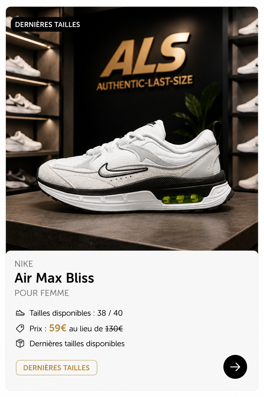 Nike Air Max Bliss – Femme