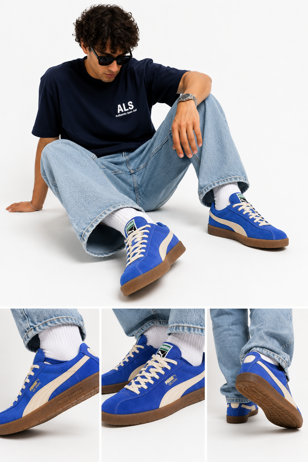 PUMA Delphin – Bleu