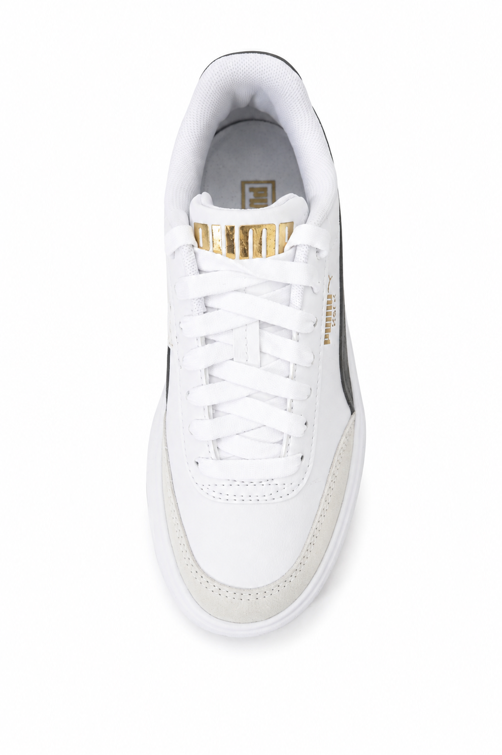 Puma Oslo Maja Archive en cuir – Femme – Blanc / Kaki