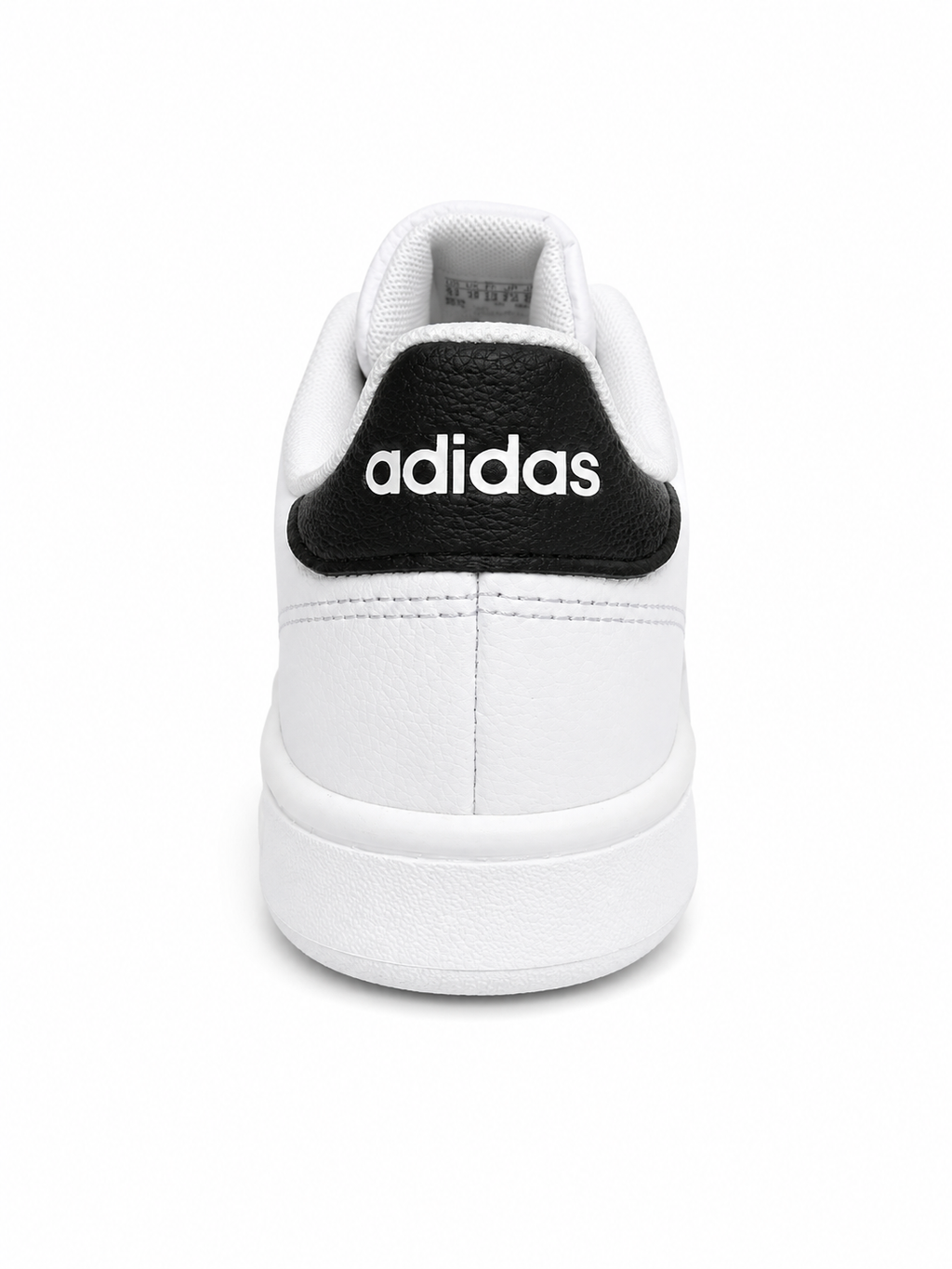 adidas Grand Court – Baskets en cuir – Blanc / Noir
