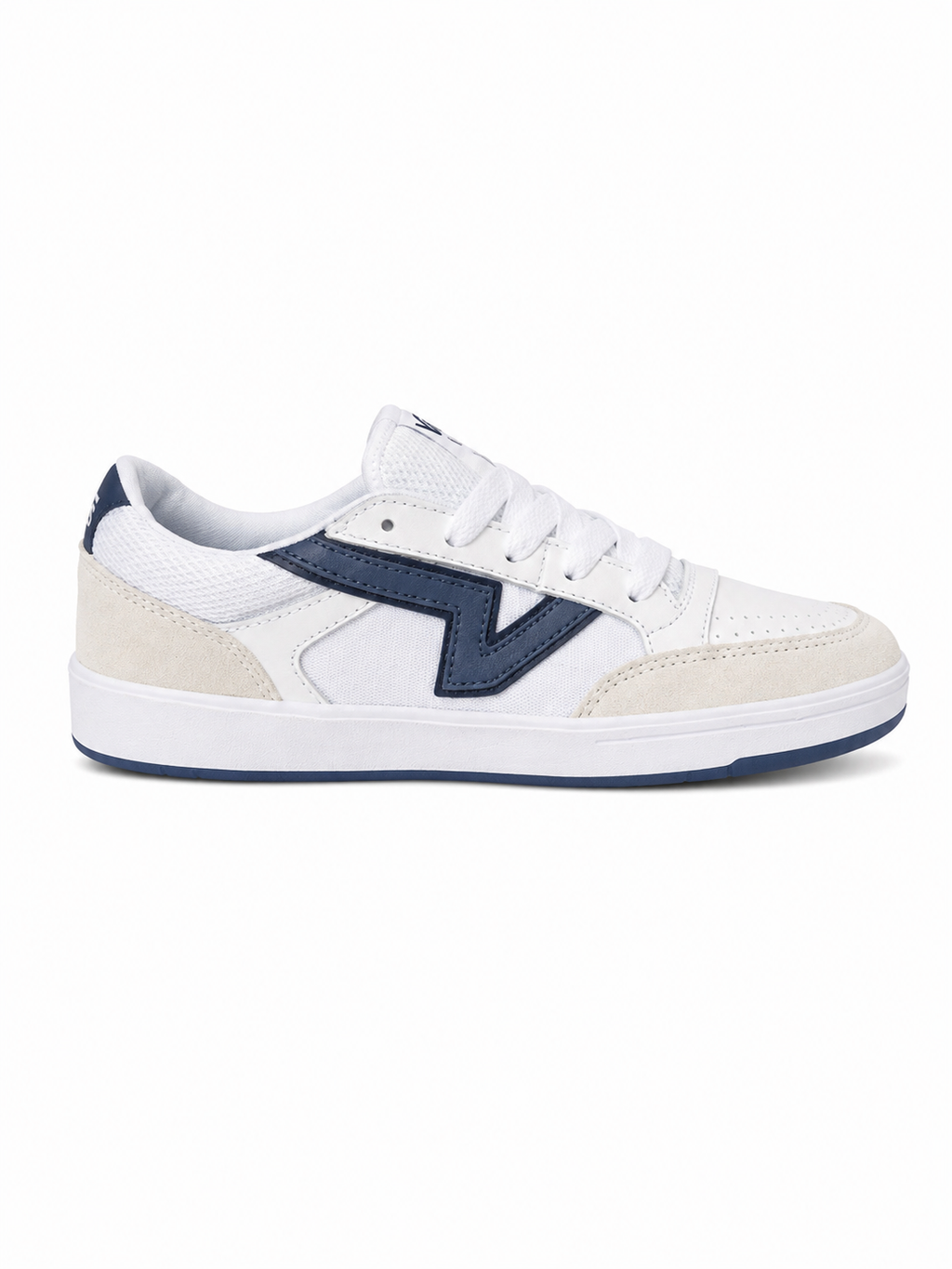 Vans Lowland ComfyCush – Enfant – Blanc / Bleu