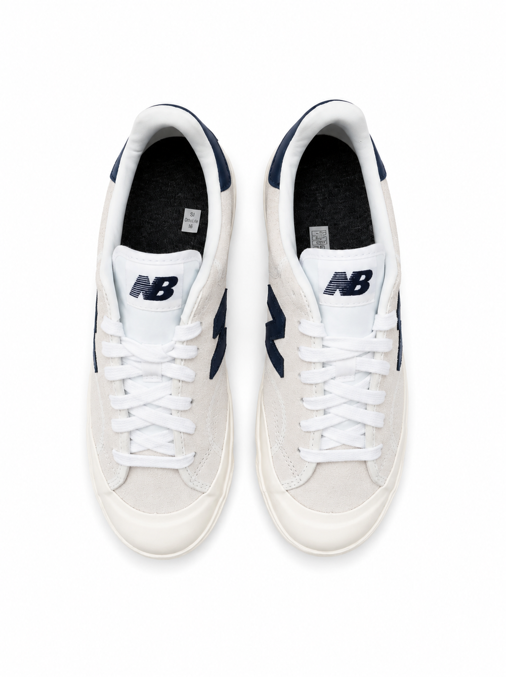 New Balance BB100 – Baskets lifestyle – Blanc cassé / Bleu marine