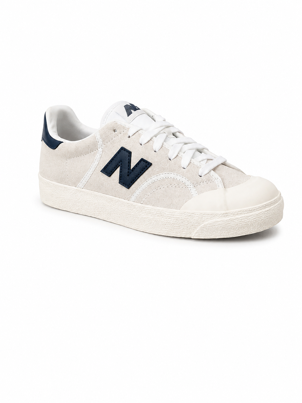 New Balance BB100 – Baskets lifestyle – Blanc cassé / Bleu marine
