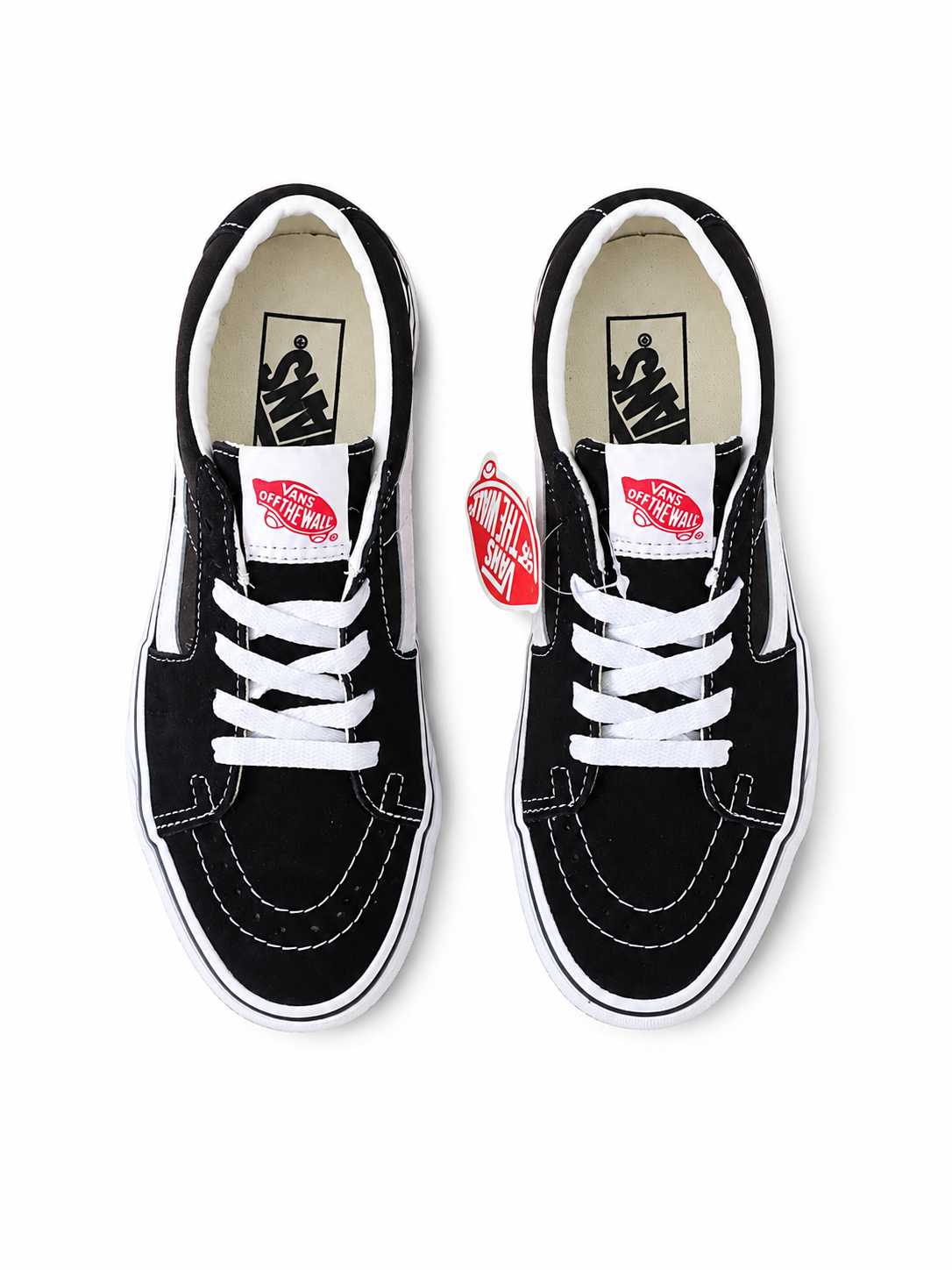 Vans Sk8-Low – Noir / Blanc