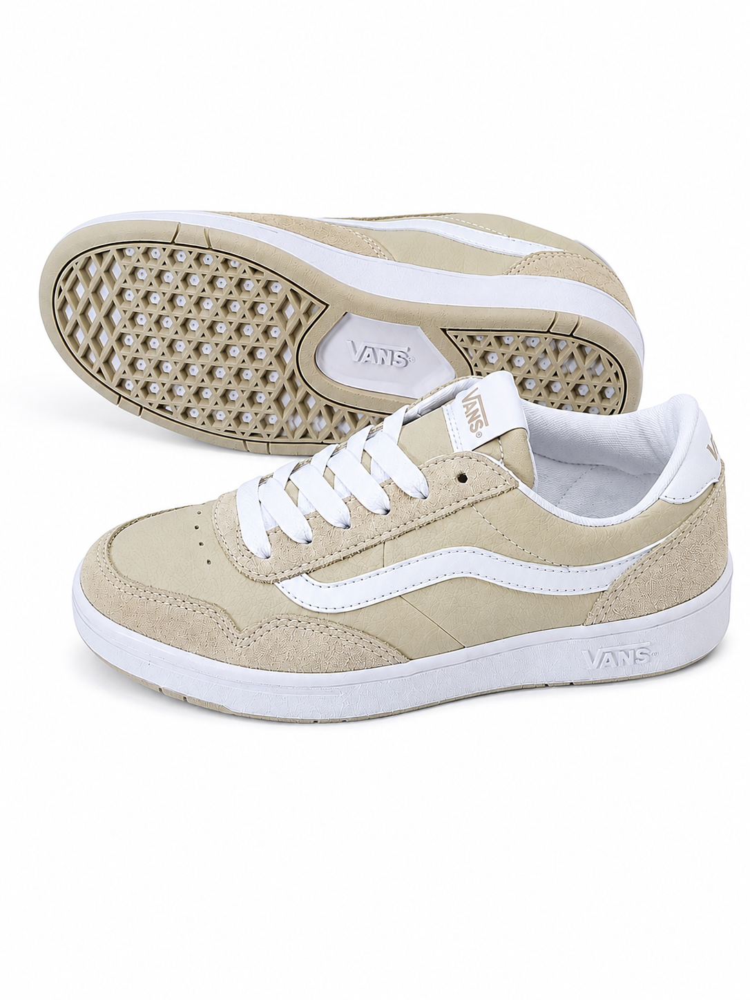 Vans Cruze Too Cc – Hommes – Beige / Blanc