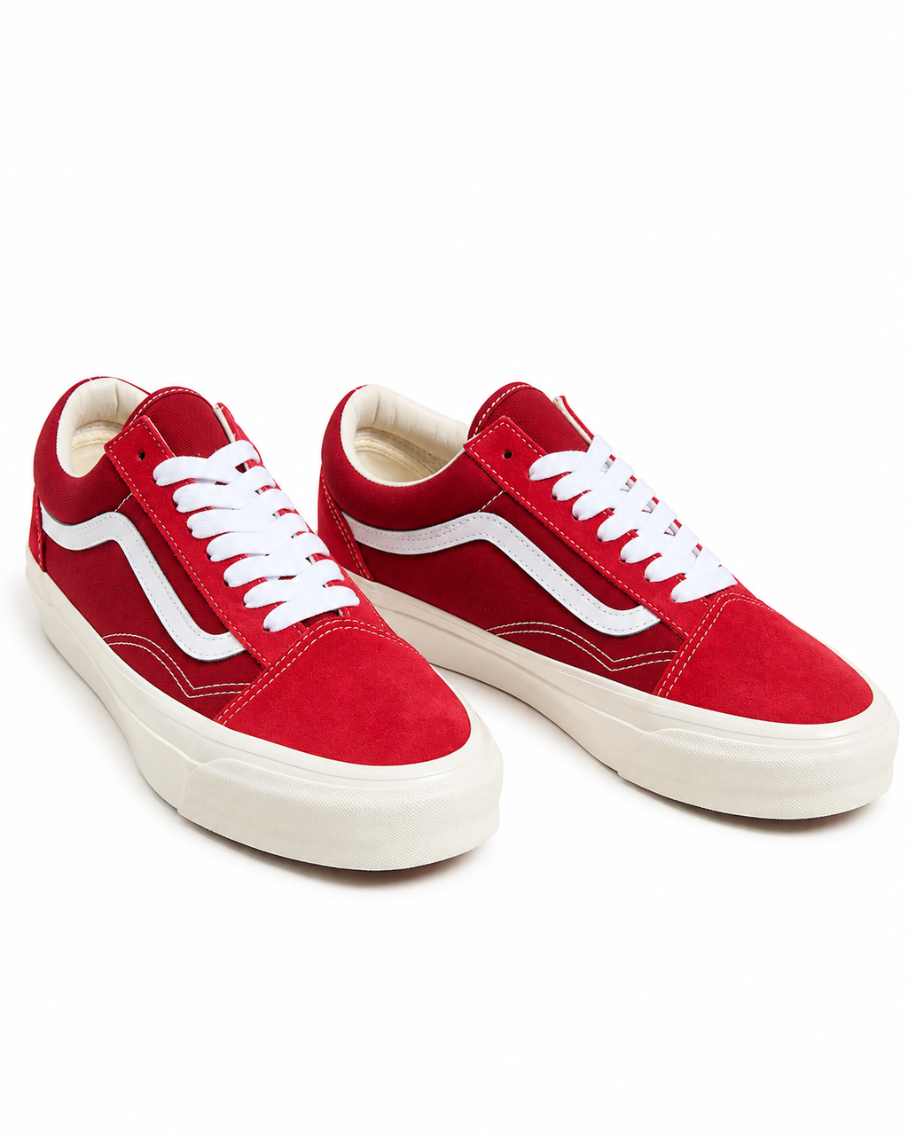 Vans Premium LX Old Skool – Rouge / Blanc – Unisexe