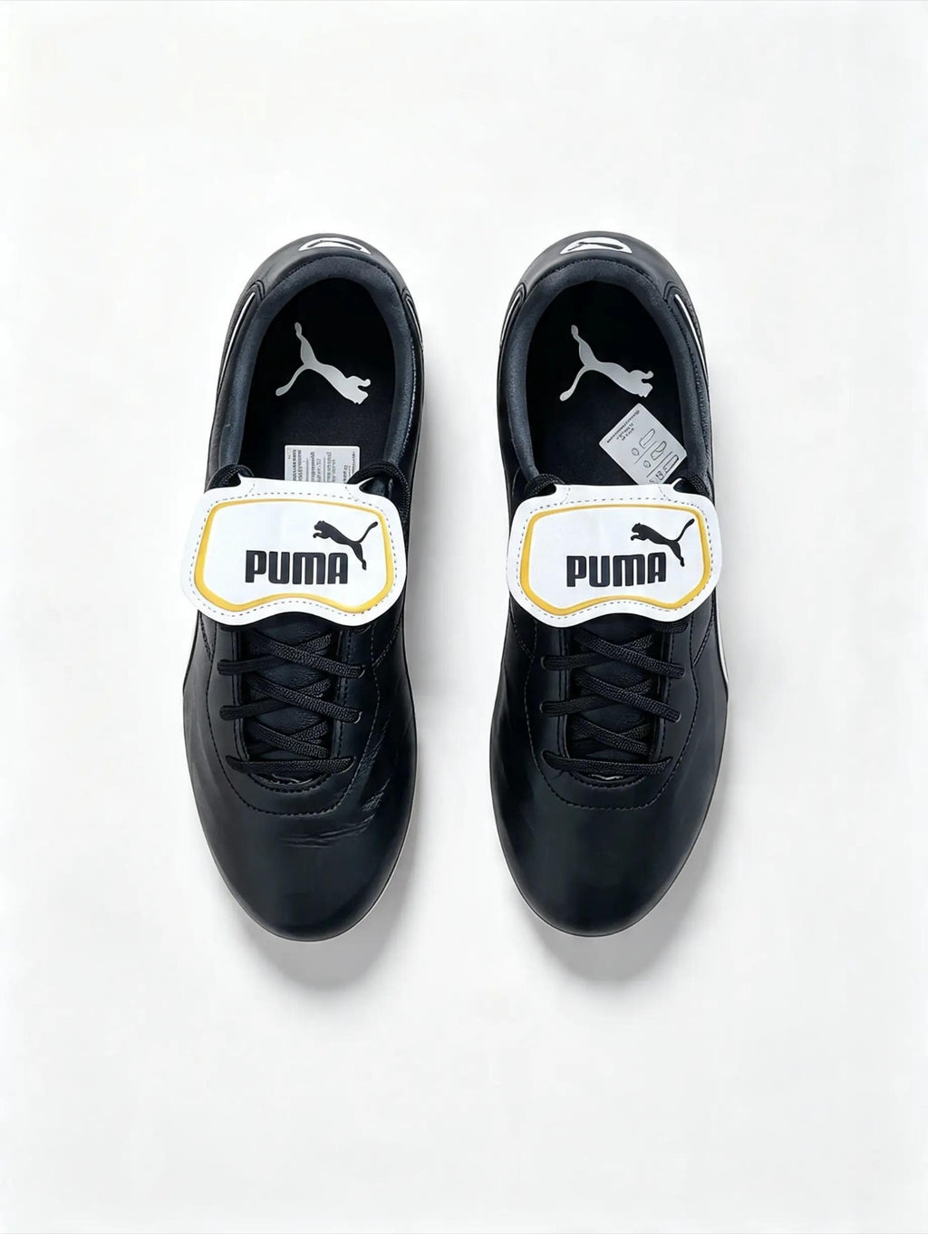 PUMA KING Top FG – Crampons Football – Noir / Blanc