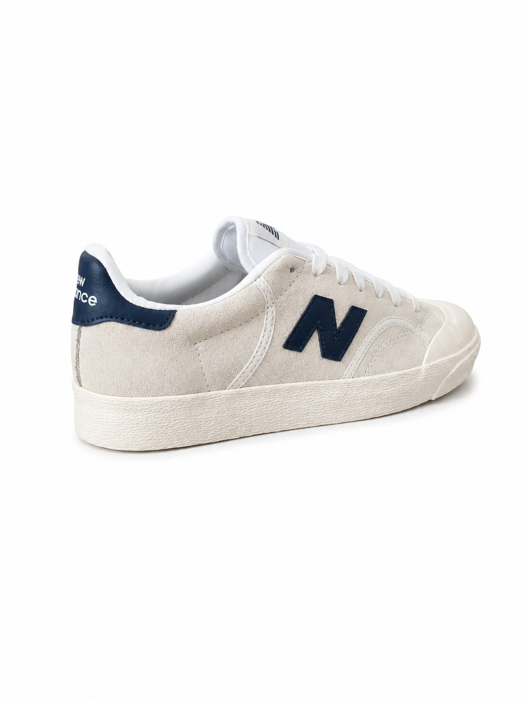 New Balance BB100 – Baskets lifestyle – Blanc cassé / Bleu marine