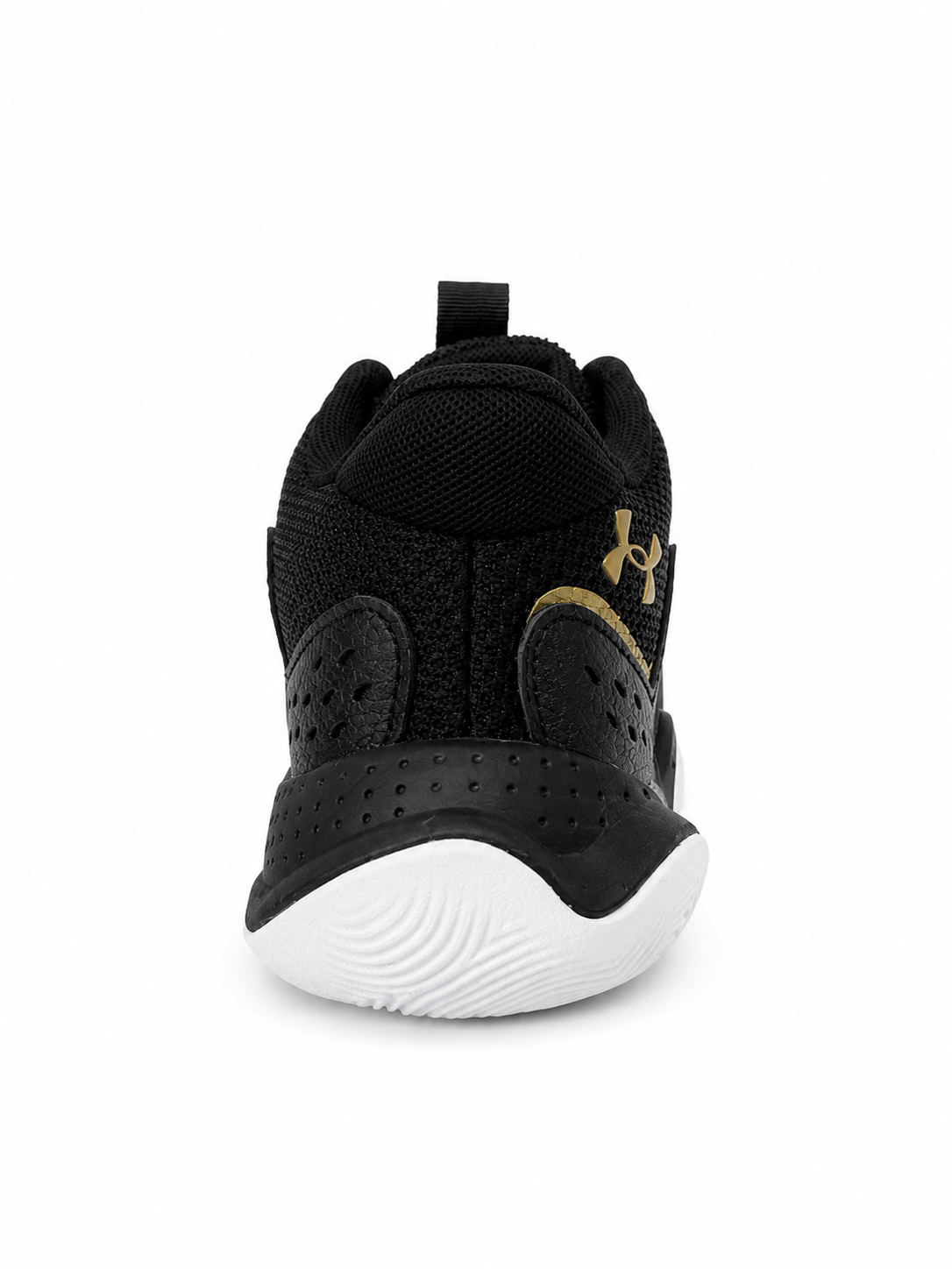 Under Armour Jet ’23 – Chaussures de basketball Noir / Or métallisé