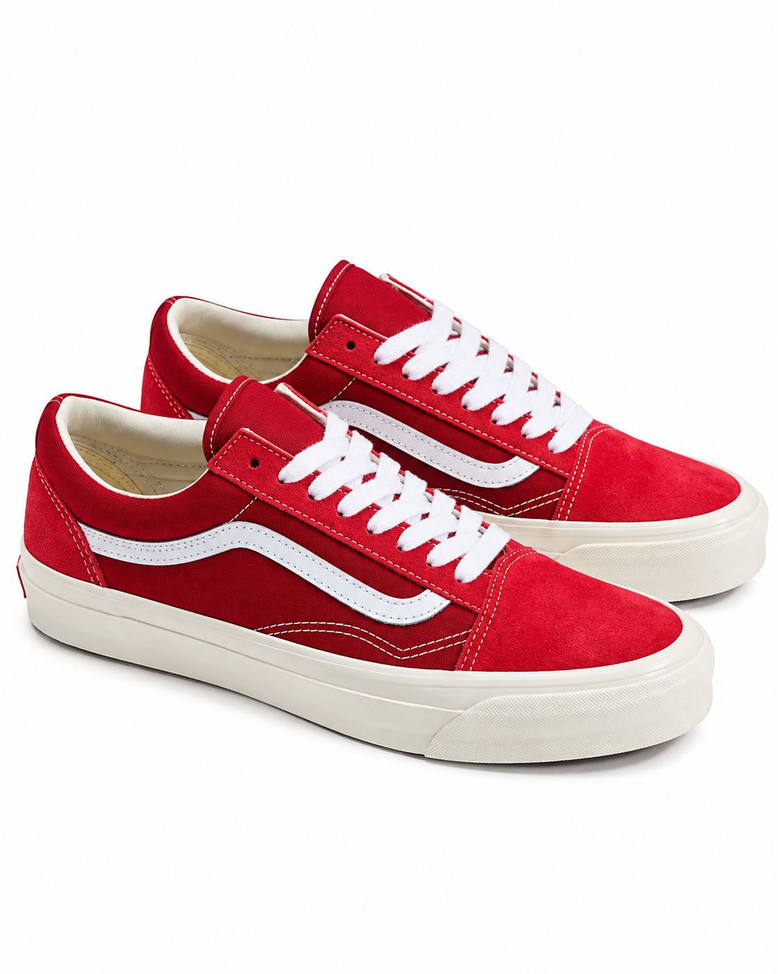 Vans Premium LX Old Skool – Rouge / Blanc – Unisexe