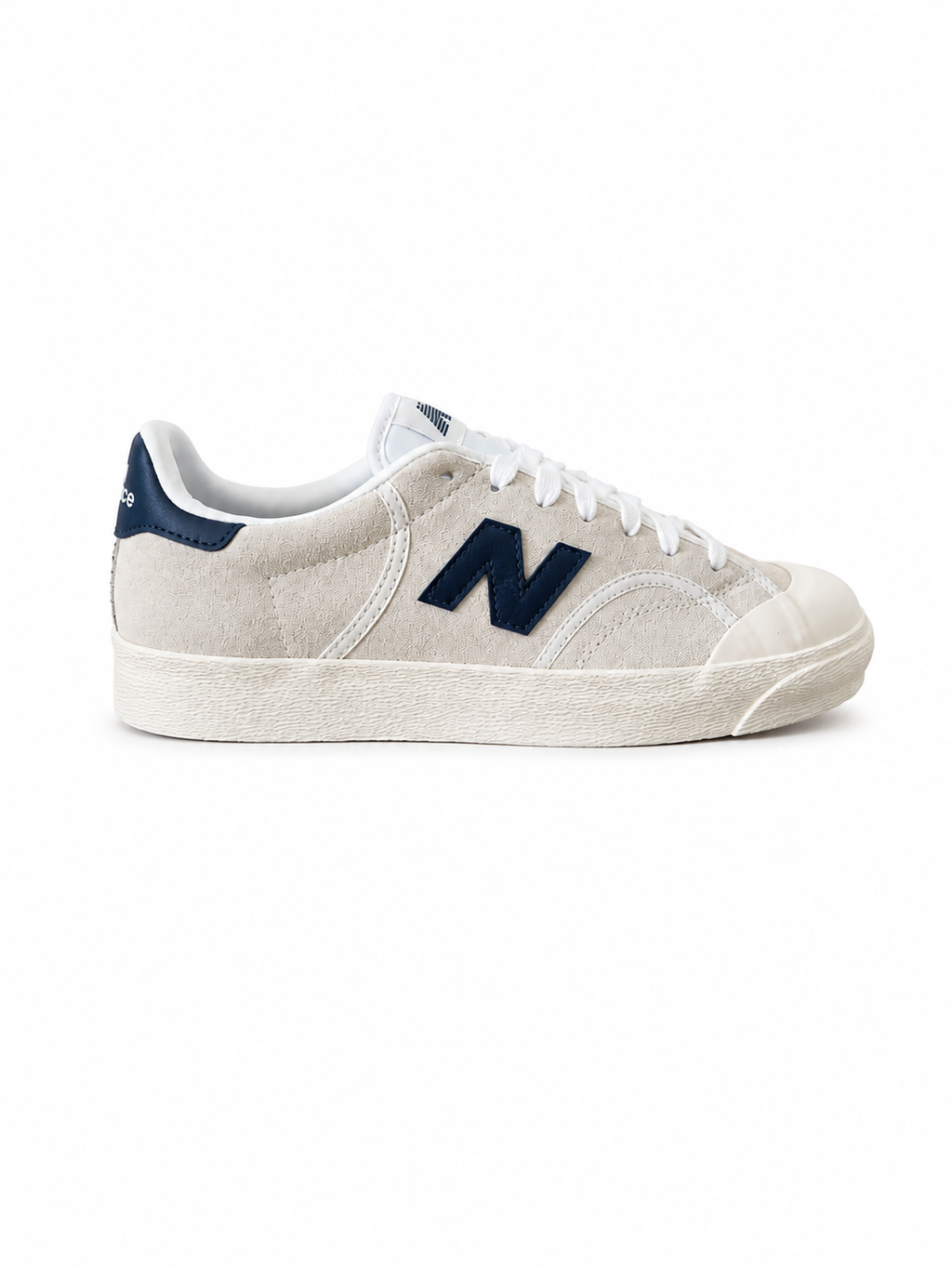 New Balance BB100 – Baskets lifestyle – Blanc cassé / Bleu marine